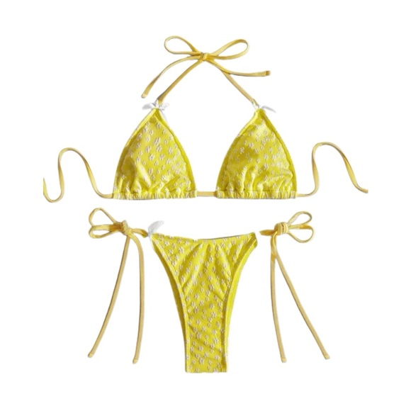 Yellow Daisy Bikini - Picture 1 of 3
